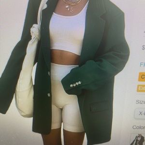 GAP Green Wool Blazer